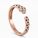 Panthere Full Paved Open Bracelet