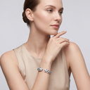 Panthere Full Paved Open Bracelet