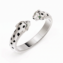 Panthere Two Heads Cuff Bracelet