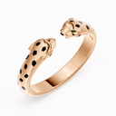 Panthere Two Heads Cuff Bracelet