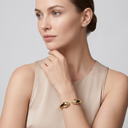 Panthere Two Heads Cuff Bracelet