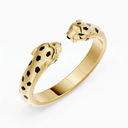 Panthere Two Heads Cuff Bracelet