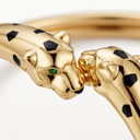 Panthere Two Heads Small Cuff Bracelet