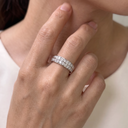 Pavé Eternity Wedding Band Ring
