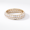 Pavé Eternity Wedding Band Ring