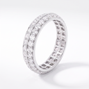 Pavé Eternity Wedding Band Ring