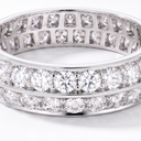 Pavé Eternity Wedding Band Ring