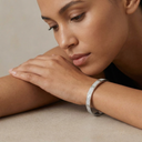 Paved Ceramic Love Bracelet