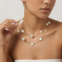 Pearl Vintage Alhambra 20 Motifs Necklace