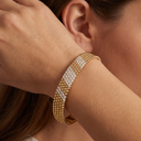 Perlée Beaded Diamonds 5 Rows Bracelet