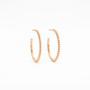 Perlée Beaded Hoop Earrings