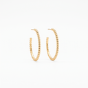 Perlée Beaded Hoop Earrings