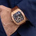 RM Tourbillon Skeleton Dual Time Zone Watch | RM 015