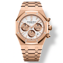 Royal Oak Chronograph Rose Gold White Dial 2020 | AP 38 26315OR.OO.1256OR.01
