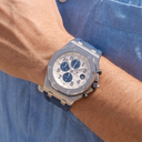 Royal Oak Offshore Chronograph Stainless Steel Navy Strap | AP 42 26170ST.OO.D305CR.01