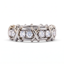 Schlumberger Sixteen Stone Band Ring