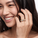 Schlumberger Sixteen Stone Band Ring