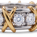 Schlumberger Sixteen Stone Band Ring
