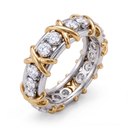 Schlumberger Sixteen Stone Band Ring