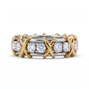 Schlumberger Sixteen Stone Band Ring