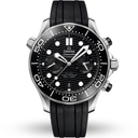 Seamaster Diver 300M Black Chronograph Men's Watch | OM 210.32.44.51.01.001