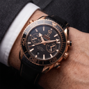 Seamaster Planet Ocean Chronograph Sedna Gold Mens Watch | OM 215.63.46.51.01.001
