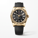 Sky-Dweller Dial Time And Yellow Tone Ring-Command Control Men's Watch RL 42 336238