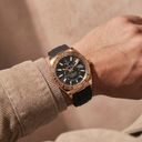 Sky-Dweller Dial Time And Yellow Tone Ring-Command Control Men's Watch RL 42 336238