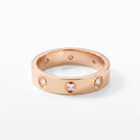 Small Love 8 Diamonds Wedding Ring