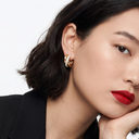 Small Trinity Pavé Earrings