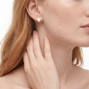 Sweet Alhambra Clover Mother of Pearl Studs Earrings