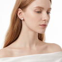 Sweet Alhambra Pearl Butterfly Earrings