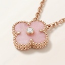 Sweet Alhambra Pink Clover Necklace