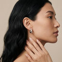 T Edge Hoop Earrings