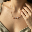 T Knot Pendant Necklace