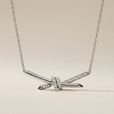 T Knot Pendant Necklace