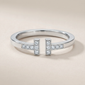 T Open Square Bracelet