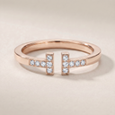 T Open Square Bracelet