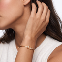 T Pavé Wire Bracelet