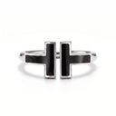TT Black Onyx Wire Ring
