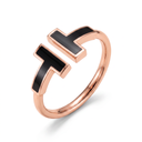 TT Black Onyx Wire Ring