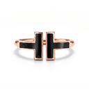 TT Black Onyx Wire Ring