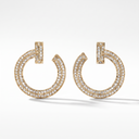 T T1 Paved Open Earrings