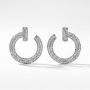 T T1 Paved Open Earrings