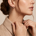 Trinity Hoop Earrings