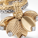 Two Tone Grain De Café Diamond Ring
