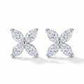Victoria Diamond Stud Earrings
