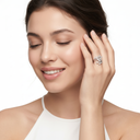 Victoria Full Diamond Vine Bypass Pavé Ring
