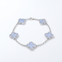 Vintage Alhambra Chalcedony Clover 5 Motifs Bracelet