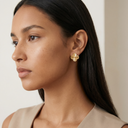 Vintage Alhambra Guilloche Earrings